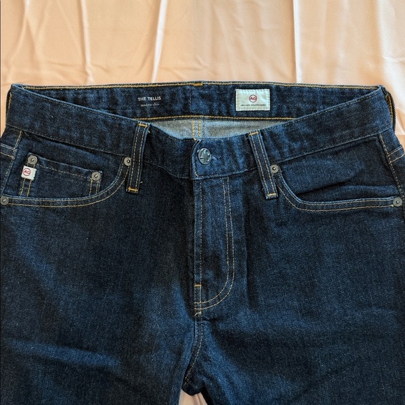 Adriano Goldschmied Men’s Blue Jeans Modern Slim 32R - Picture 2 of 11